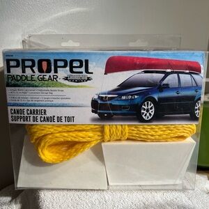 PROPEL PADDLE GEAR BY SHORELINE MARINE Canoe Carrier with Straps | 4 Foam
